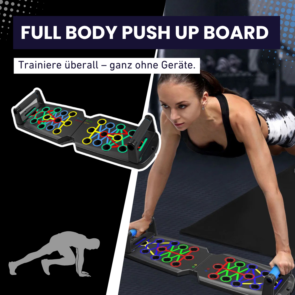 VIVANNA Push-Up Board – Dein Workout für daheim & unterwegs