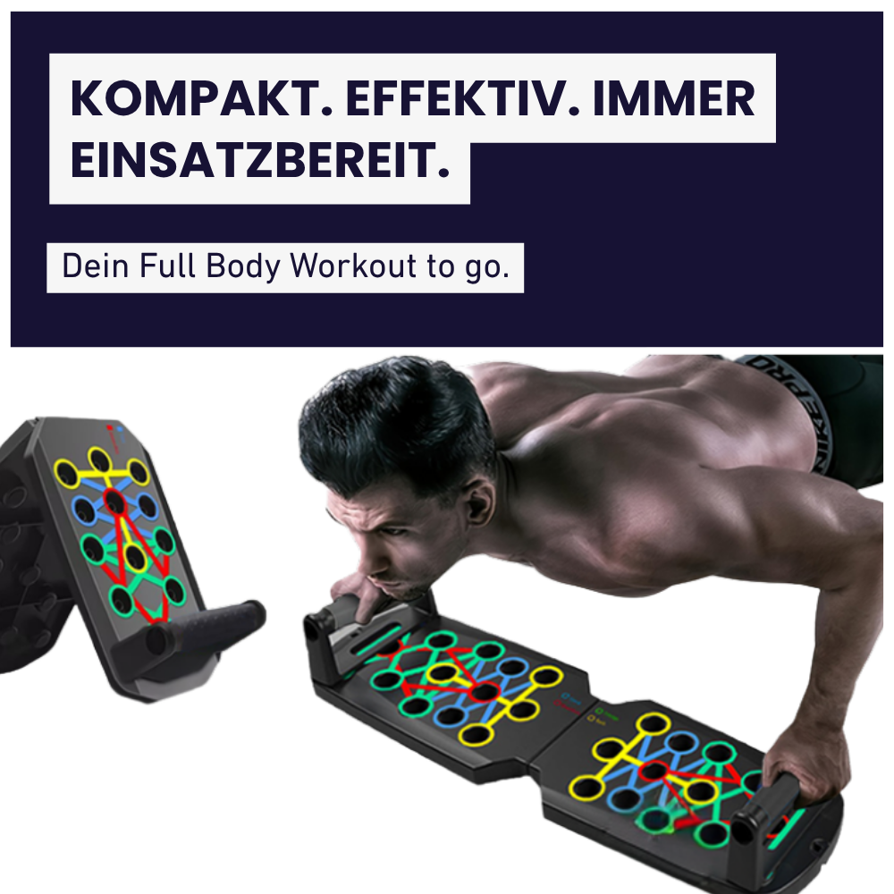 VIVANNA Push-Up Board – Dein Workout für daheim & unterwegs