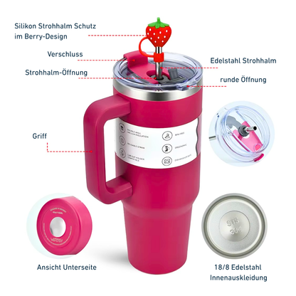 VIVANNA Thermo-Tumbler 40oz – Für heiße & kalte Lieblingsmomente